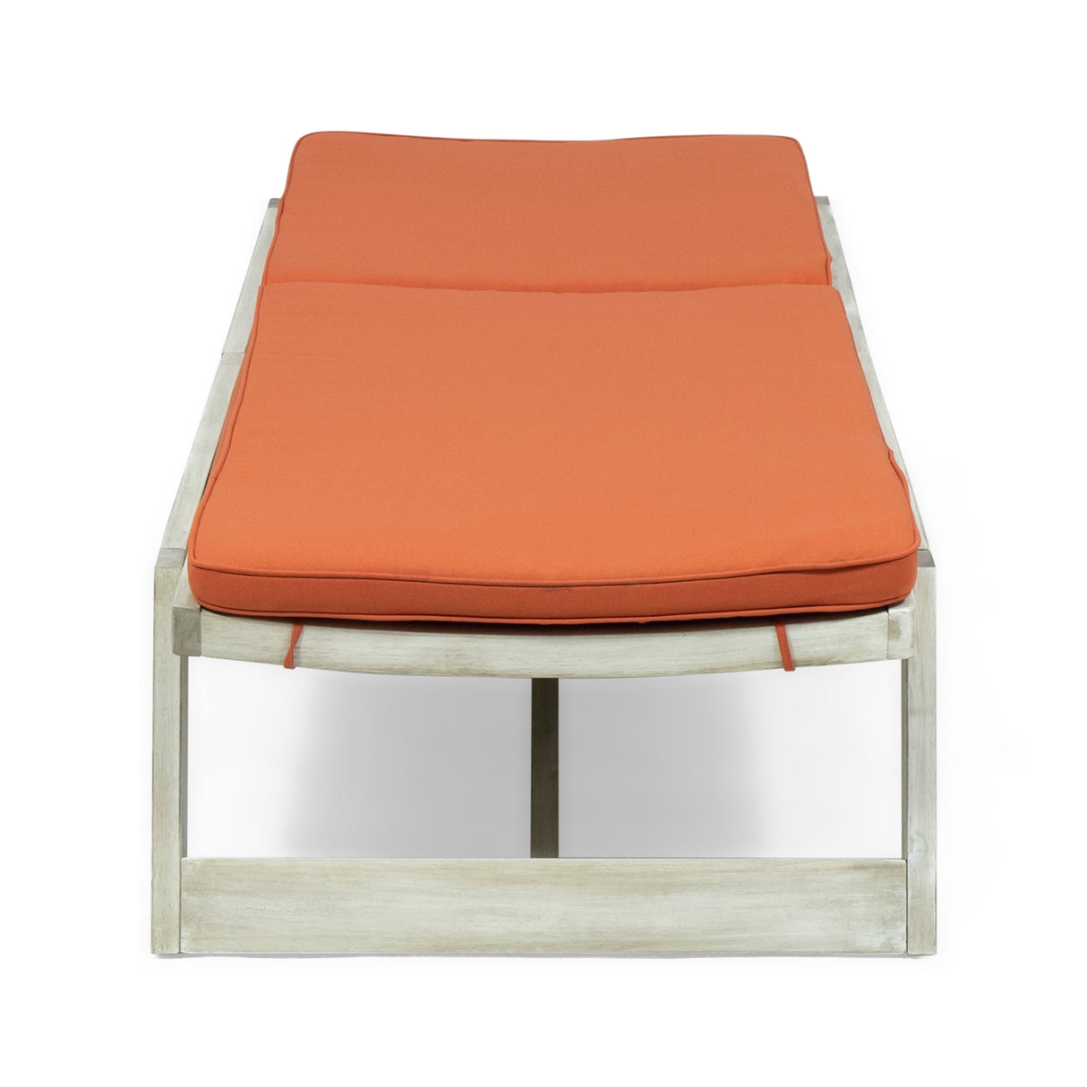 Maki Acacia Wood Chaise Lounge Set by Christopher Knight Home