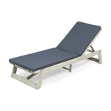 Maki Acacia Wood Chaise Lounge Set by Christopher Knight Home
