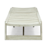 Maki Acacia Wood Chaise Lounge Set by Christopher Knight Home