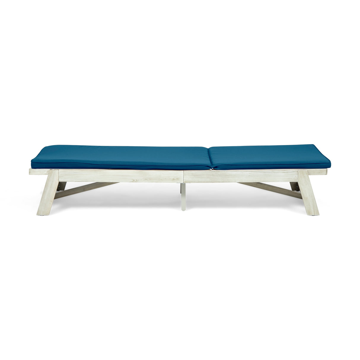 Maki Acacia Wood Chaise Lounge Set by Christopher Knight Home