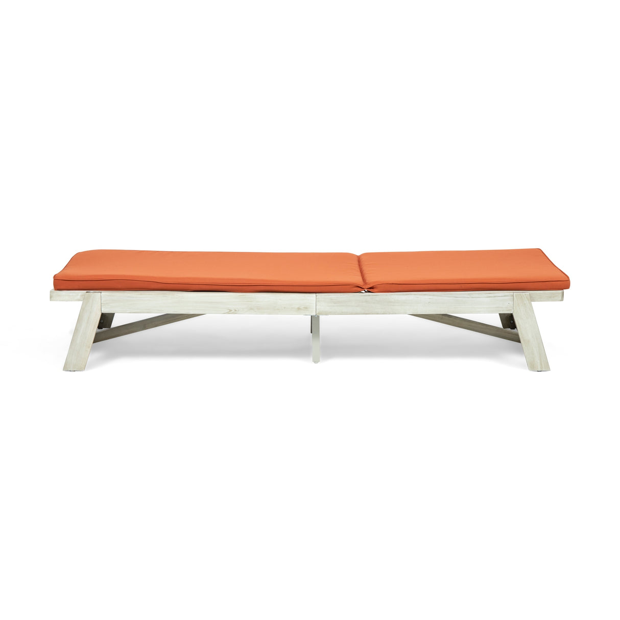 Maki Acacia Wood Chaise Lounge Set by Christopher Knight Home