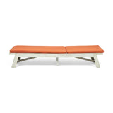 Maki Acacia Wood Chaise Lounge Set by Christopher Knight Home