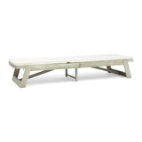 Maki Acacia Wood Chaise Lounge Set by Christopher Knight Home