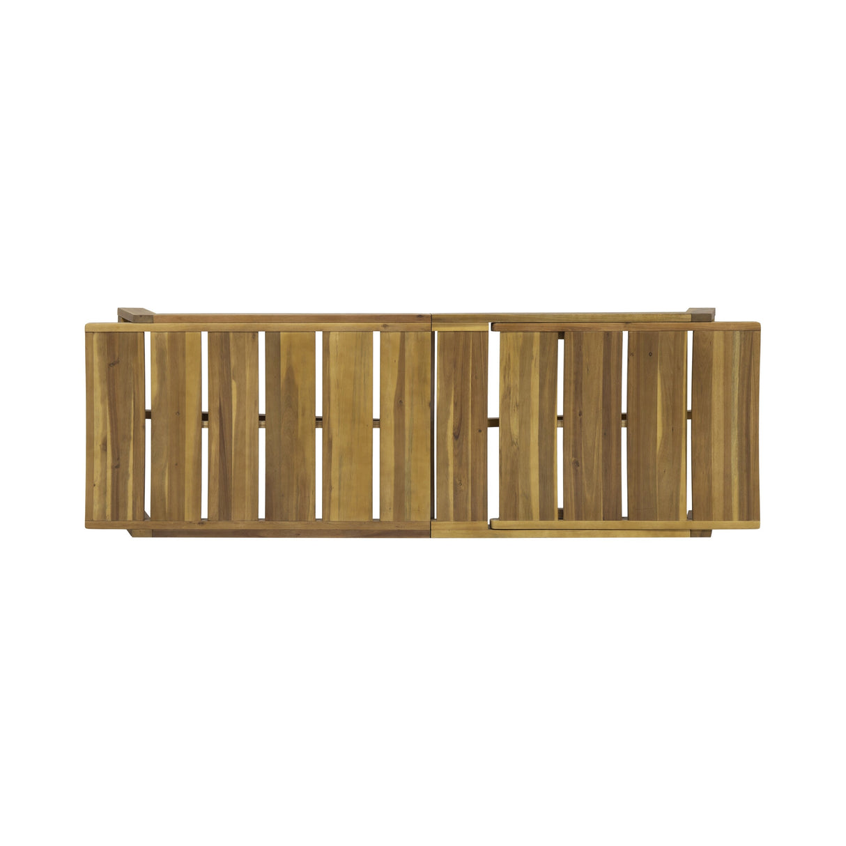 Maki Outdoor Acacia Wood Chaise Lounge (Set of 4) by Christopher Knight Home