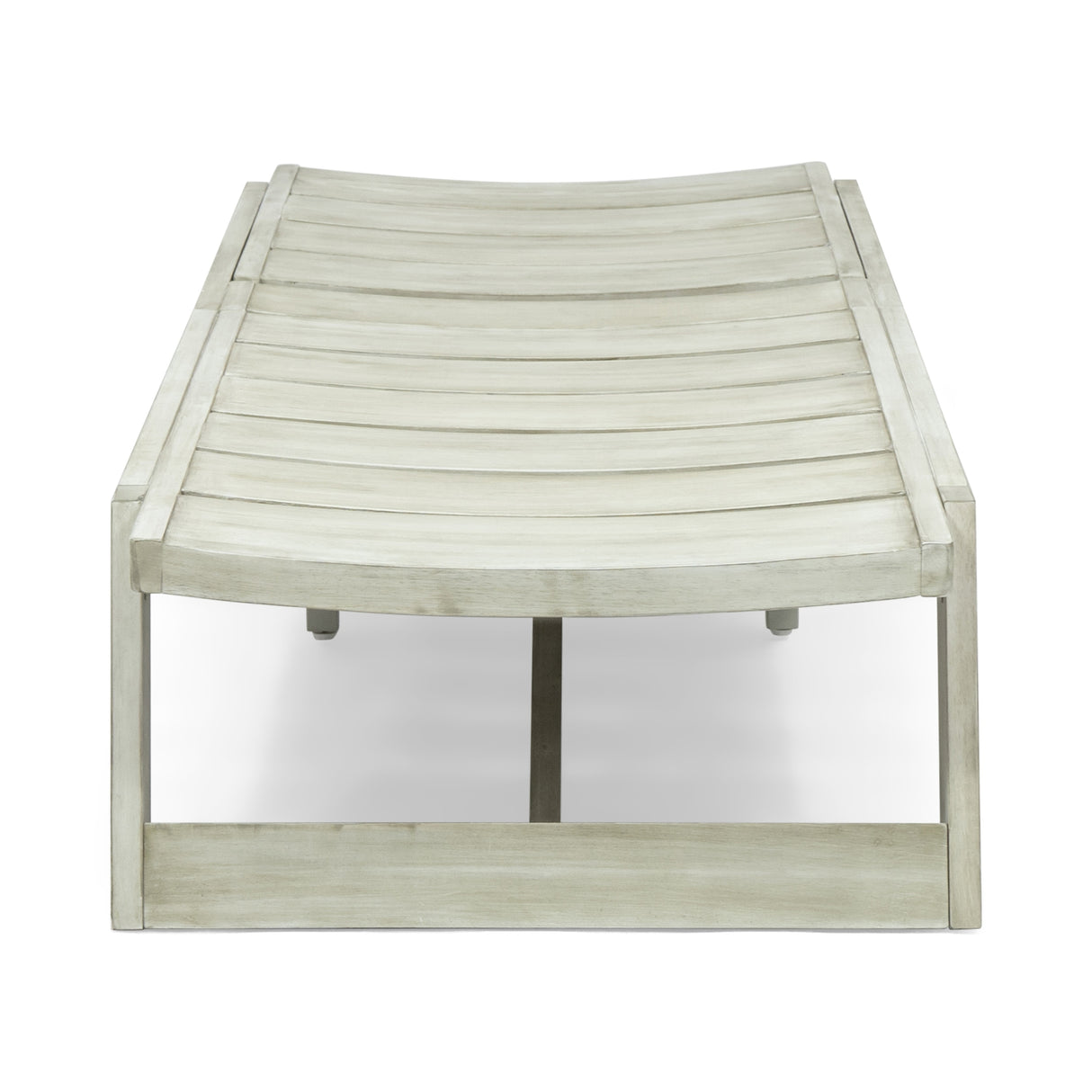 Maki Outdoor Acacia Wood Chaise Lounge (Set of 4) by Christopher Knight Home