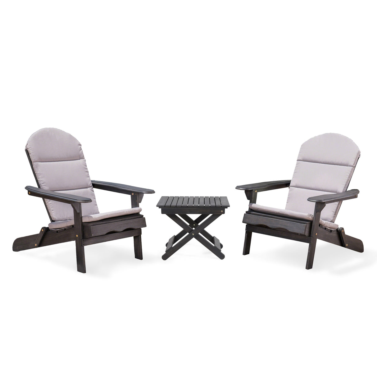 Malibu Outdoor 2 Seater Acacia Wood Chat Set with Water Resistant Cushions by Christopher Knight Home
