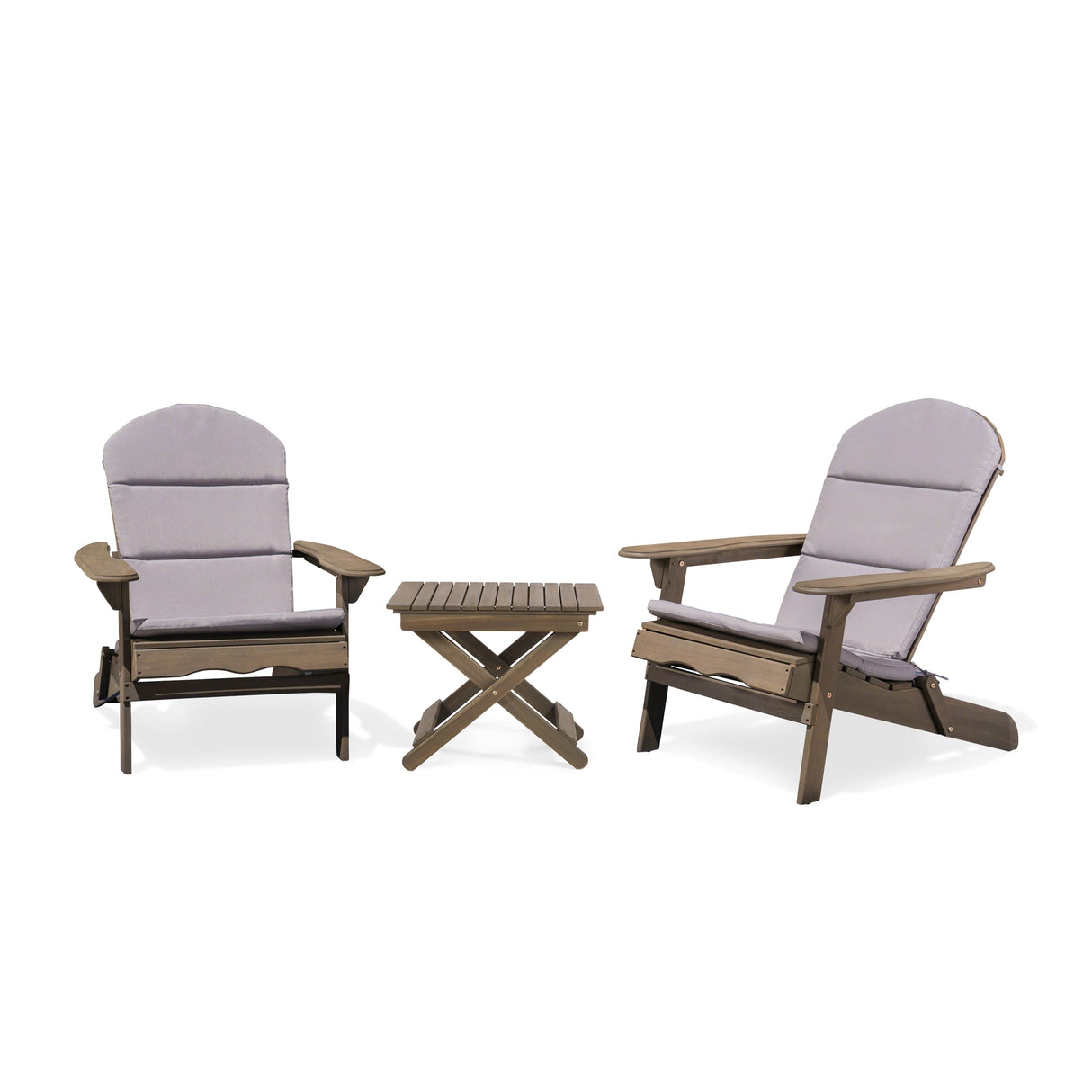 Malibu Outdoor 2 Seater Acacia Wood Chat Set with Water Resistant Cushions by Christopher Knight Home