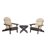Malibu Outdoor 2 Seater Acacia Wood Chat Set with Water Resistant Cushions by Christopher Knight Home