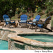 Malibu Outdoor Wood Folding Adirondack Chairs (Set of 4) by Christopher Knight Home