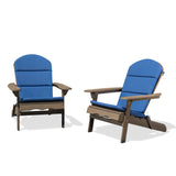 Malibu Outdoor Acacia Wood Folding Adirondack Chairs (Set of 2) by Christopher Knight Home