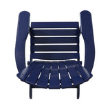 Malibu Outdoor Acacia Wood Folding Adirondack Chairs with Cushions (Set of 4) by Christopher Knight Home