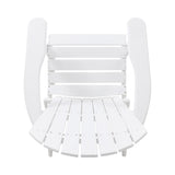 Malibu Outdoor Acacia Wood Folding Adirondack Chairs with Cushions (Set of 4) by Christopher Knight Home