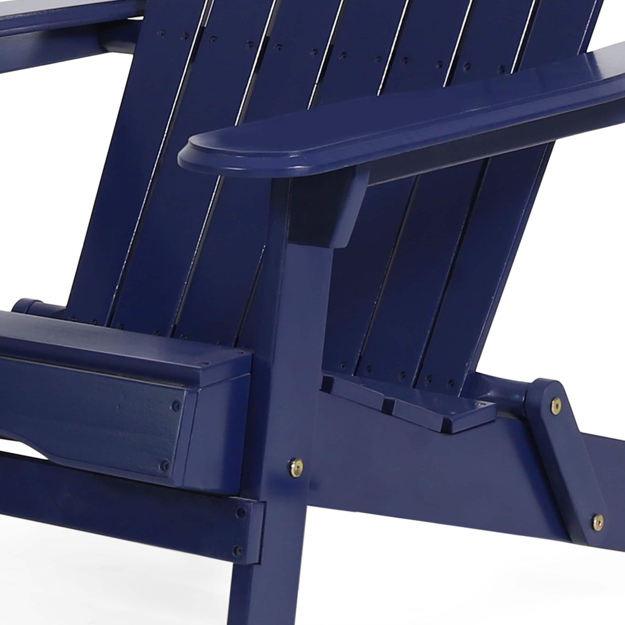 Malibu Outdoor Acacia Wood Folding Adirondack Chairs with Cushions (Set of 4) by Christopher Knight Home