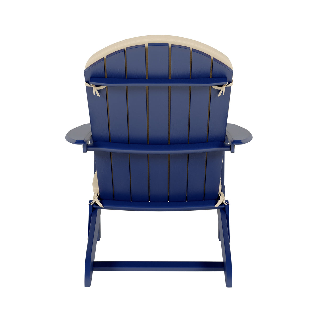 Malibu Outdoor Acacia Wood Folding Adirondack Chairs with Cushions (Set of 4) by Christopher Knight Home