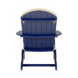 Malibu Outdoor Acacia Wood Folding Adirondack Chairs with Cushions (Set of 4) by Christopher Knight Home