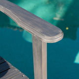 Malibu Outdoor Wood Acacia Barstool (Set of 2) by Christopher Knight Home
