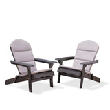 Malibu Outdoor Wood Folding Adirondack Chairs (Set of 2) by Christopher Knight Home