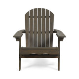 Malibu Outdoor Wood Folding Adirondack Chairs (Set of 4) by Christopher Knight Home