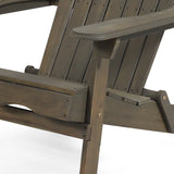 Malibu Outdoor Wood Folding Adirondack Chairs (Set of 4) by Christopher Knight Home