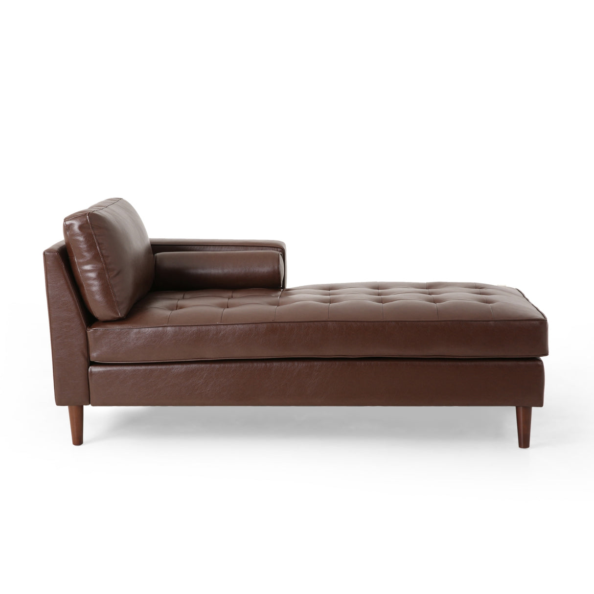Malinta Contemporary Tufted Chaise Lounge by Christopher Knight Home - 66.75" L x 31.50" W x 33.00" H