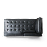 Malinta Contemporary Tufted Chaise Lounge by Christopher Knight Home - 66.75" L x 31.50" W x 33.00" H