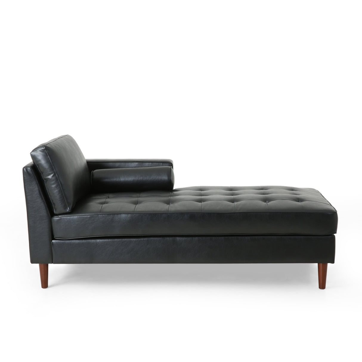Malinta Contemporary Tufted Chaise Lounge by Christopher Knight Home - 66.75" L x 31.50" W x 33.00" H