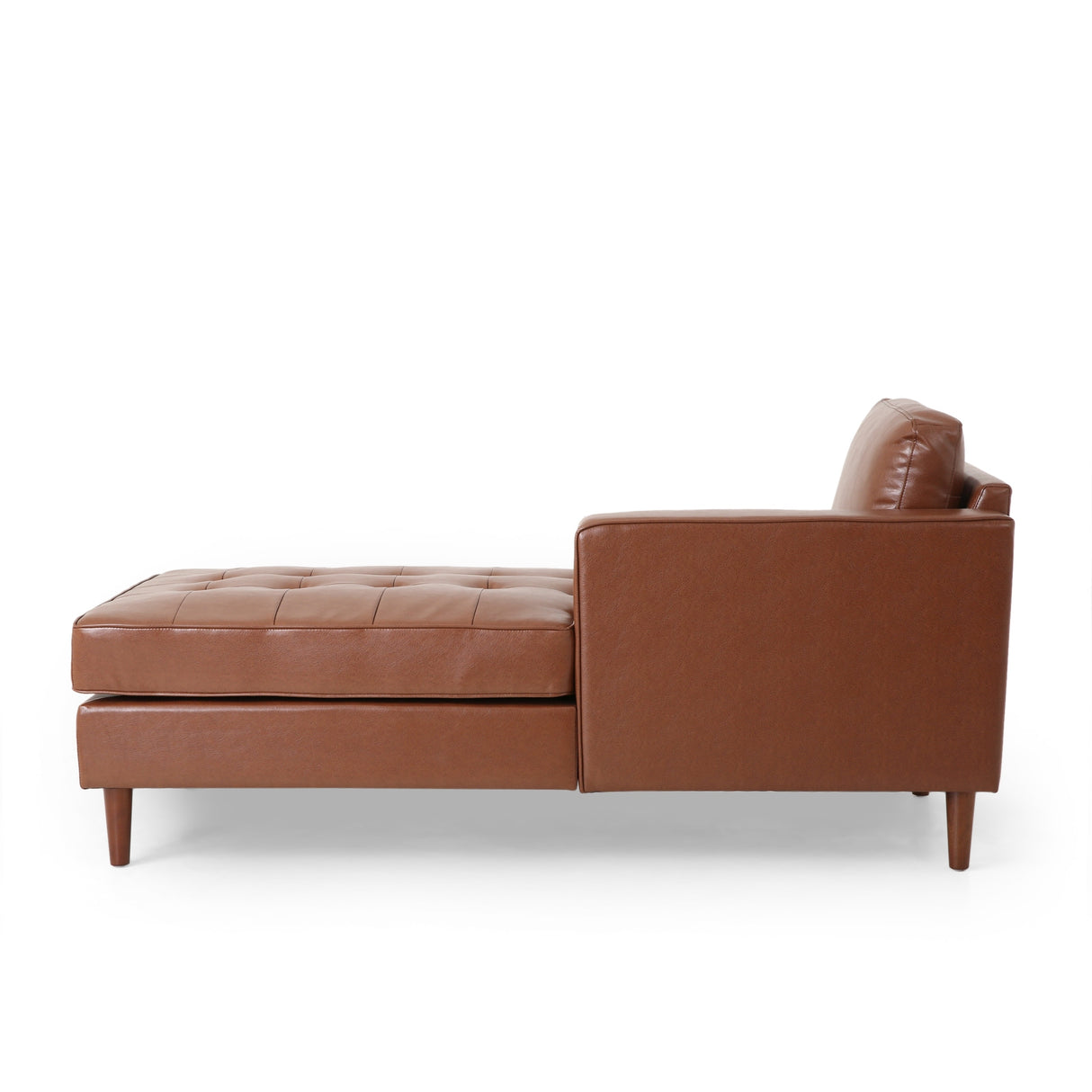 Malinta Contemporary Tufted Chaise Lounge by Christopher Knight Home - 66.75" L x 31.50" W x 33.00" H
