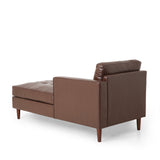 Malinta Contemporary Tufted Chaise Lounge by Christopher Knight Home - 66.75" L x 31.50" W x 33.00" H