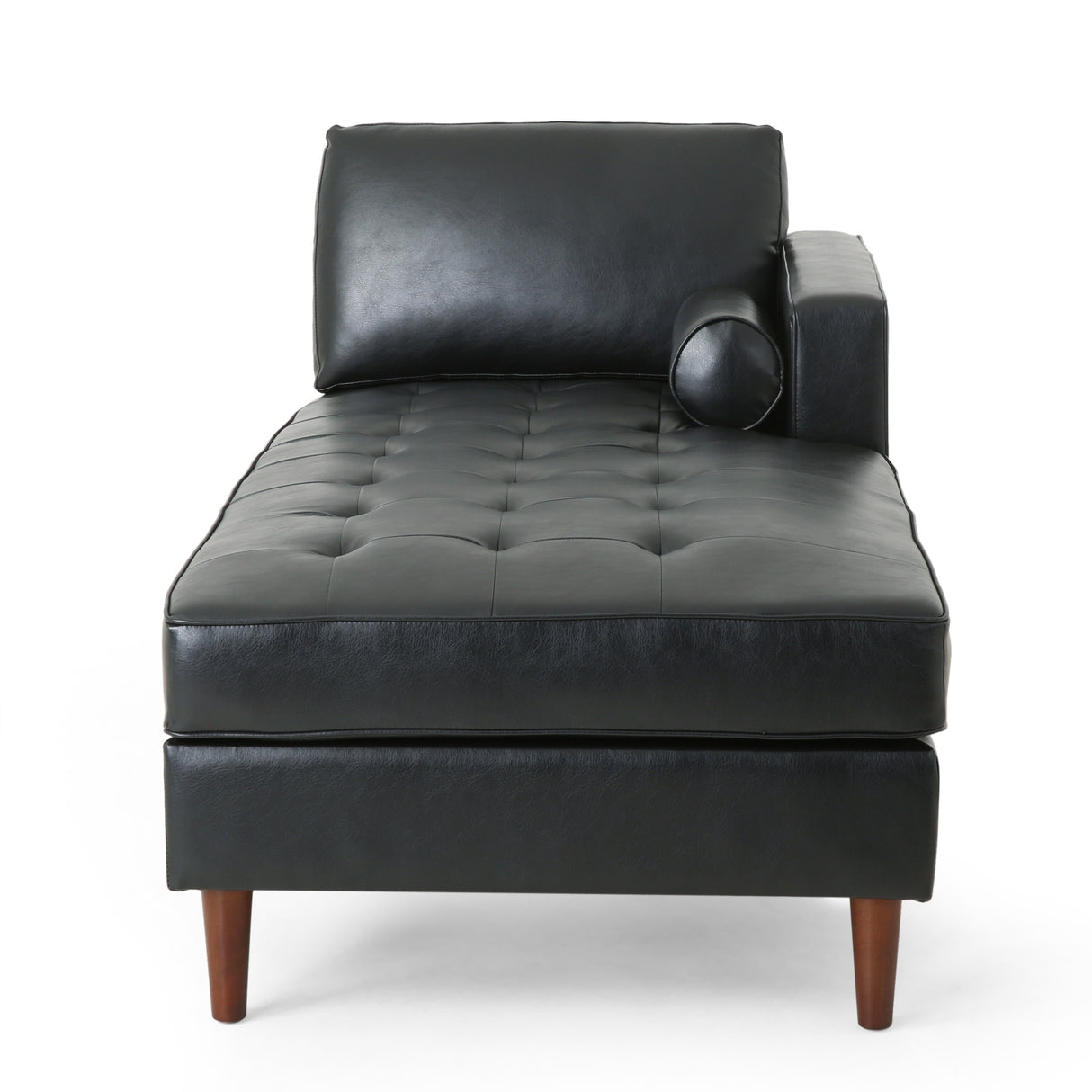 Malinta Contemporary Tufted Chaise Lounge by Christopher Knight Home - 66.75" L x 31.50" W x 33.00" H