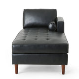 Malinta Contemporary Tufted Chaise Lounge by Christopher Knight Home - 66.75" L x 31.50" W x 33.00" H