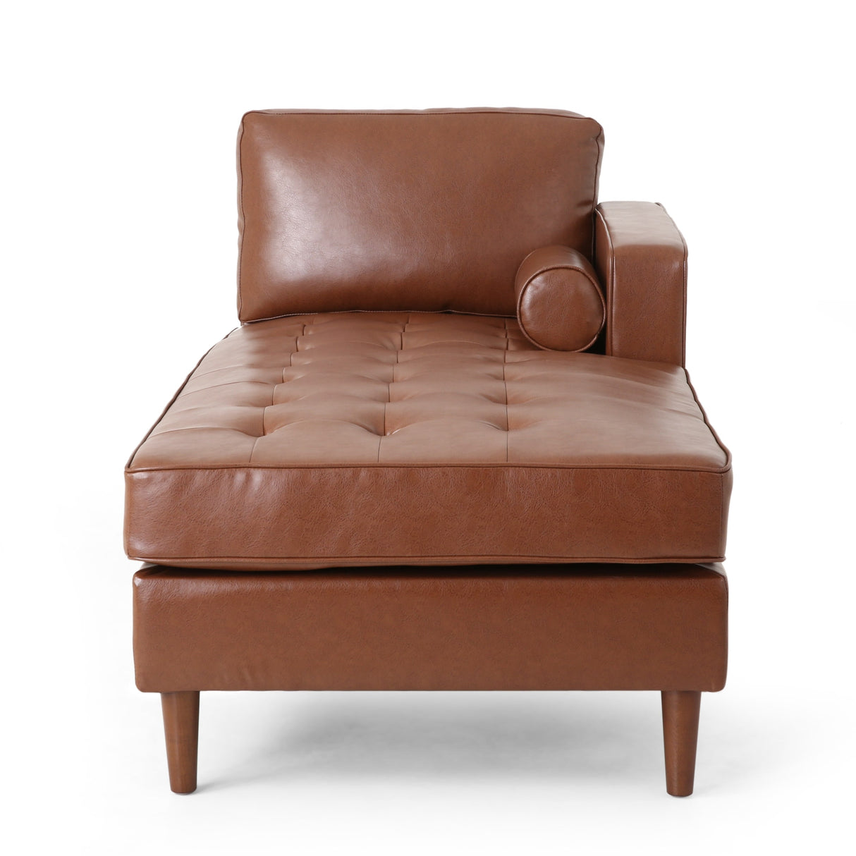 Malinta Contemporary Tufted Chaise Lounge by Christopher Knight Home - 66.75" L x 31.50" W x 33.00" H