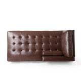Malinta Contemporary Tufted Chaise Lounge by Christopher Knight Home - 66.75" L x 31.50" W x 33.00" H