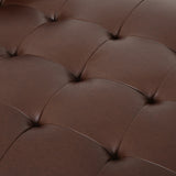 Malinta Contemporary Tufted Chaise Lounge by Christopher Knight Home - 66.75" L x 31.50" W x 33.00" H
