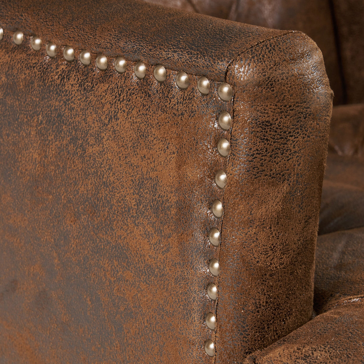 Malone Brown Espresso Tufted Club Chair by Christopher Knight Home