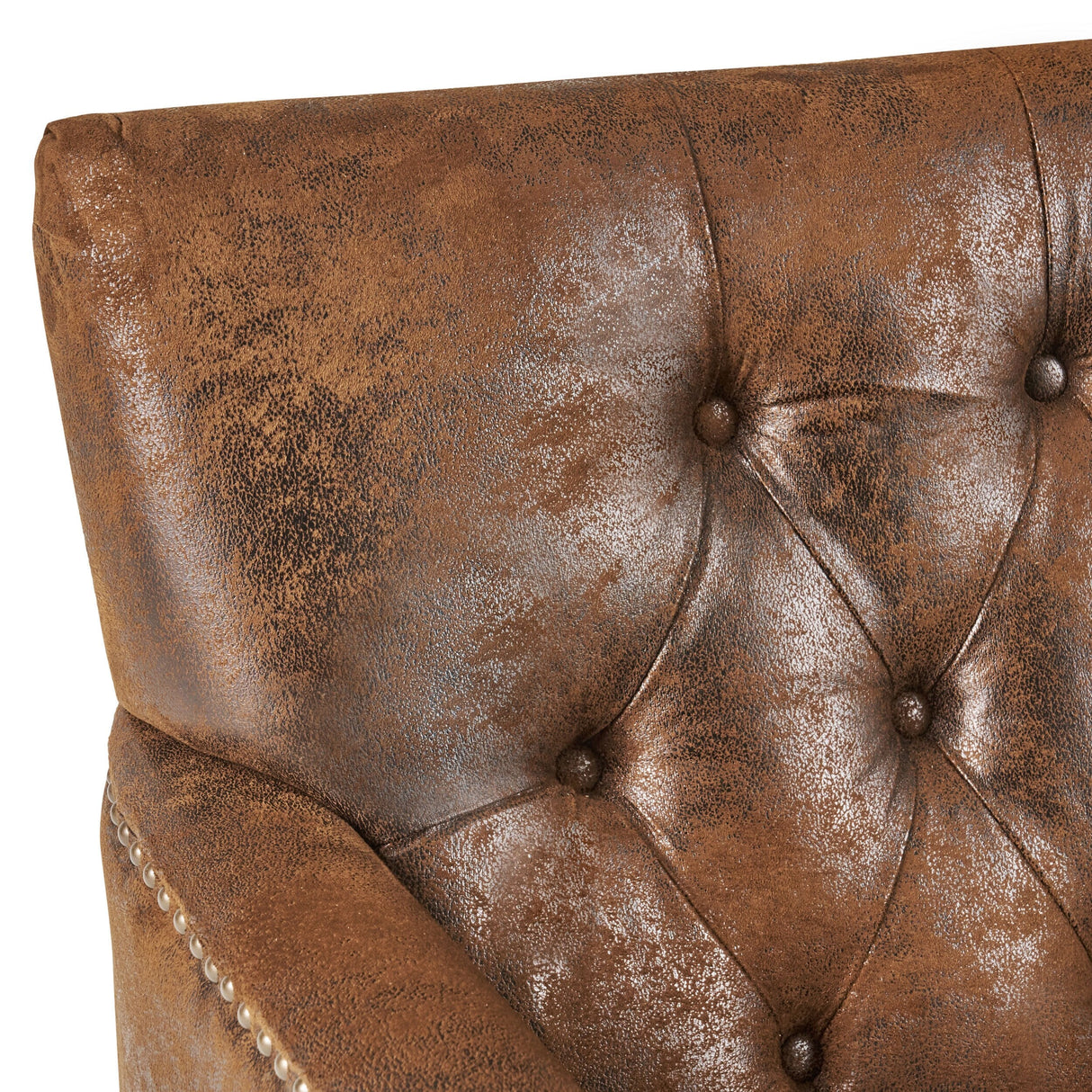 Malone Brown Espresso Tufted Club Chair by Christopher Knight Home