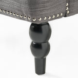 Malone Charcoal Grey Club Chair by Christopher Knight Home
