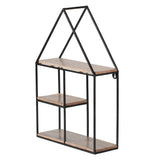 Malroy Hut Shaped Floating Wall Shelf - 21 x 14 x 4.75