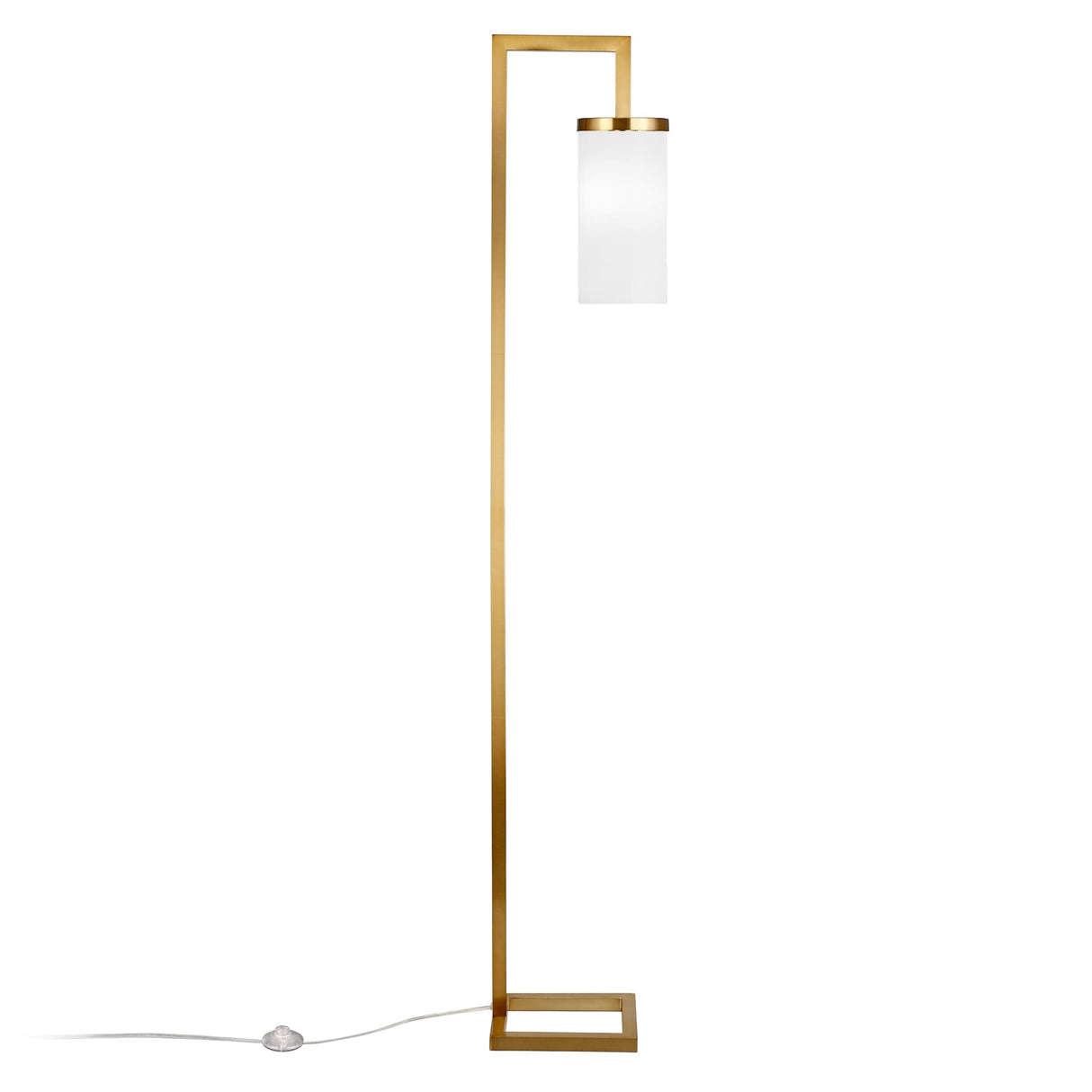 Malva 67.75" Tall Floor Lamp with Glass Shade - 11" Wide