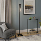 Malva 67.75" Tall Floor Lamp with Glass Shade - 11" Wide