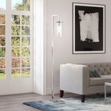 Malva 67.75" Tall Floor Lamp with Glass Shade - 11" Wide
