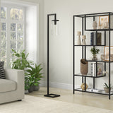 Malva 67.75" Tall Floor Lamp with Glass Shade - 11" Wide