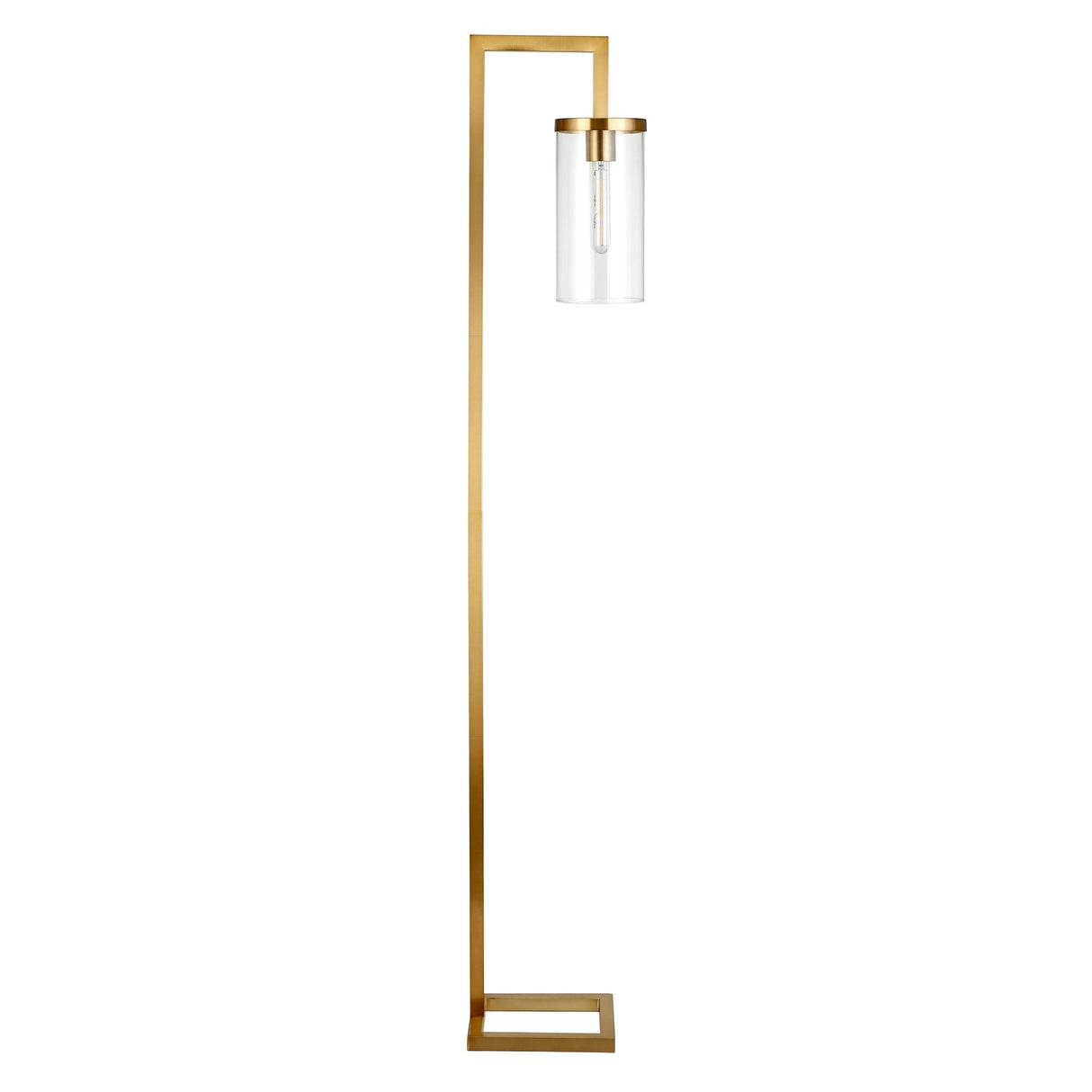 Malva 67.75" Tall Floor Lamp with Glass Shade - 11" Wide