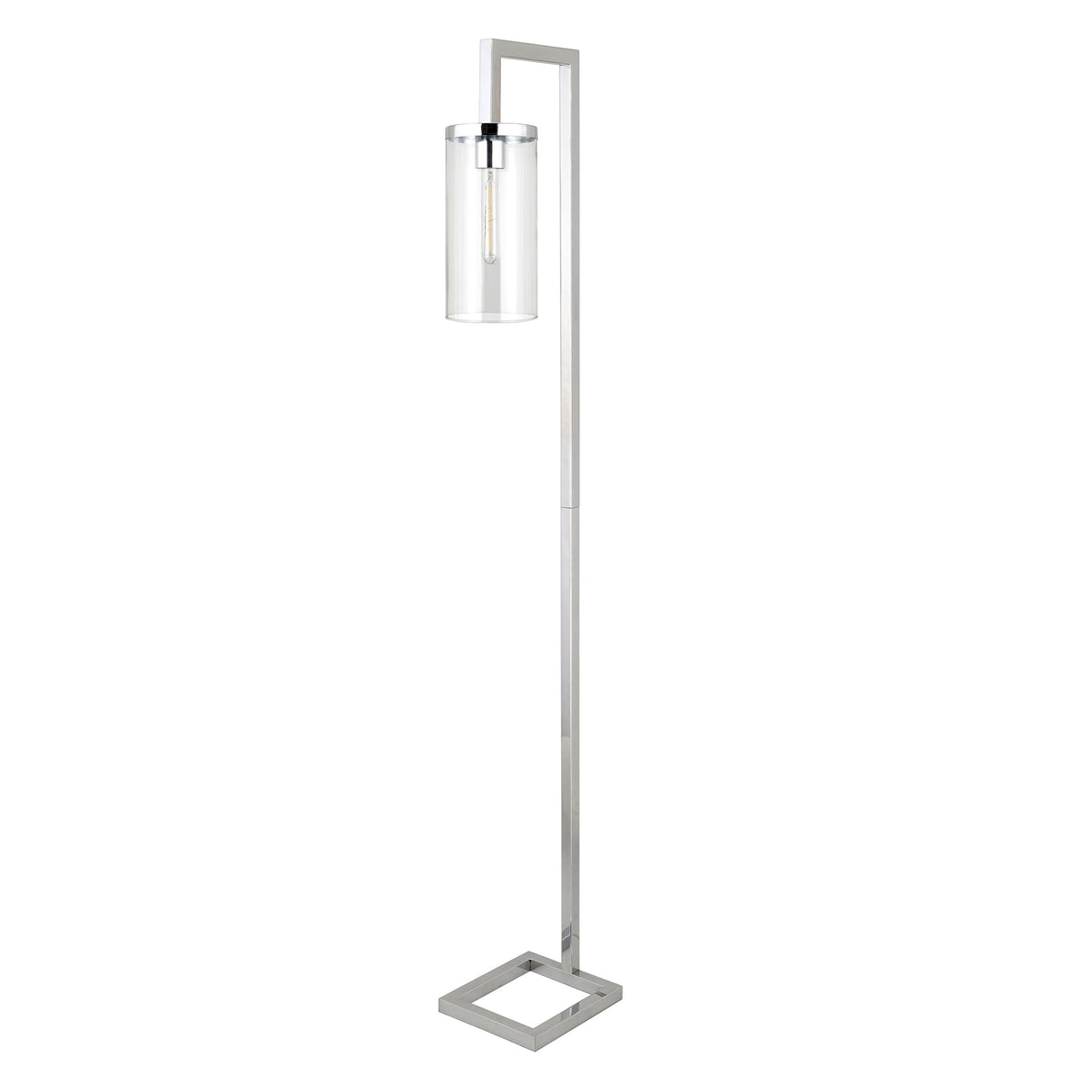 Malva 67.75" Tall Floor Lamp with Glass Shade - 11" Wide