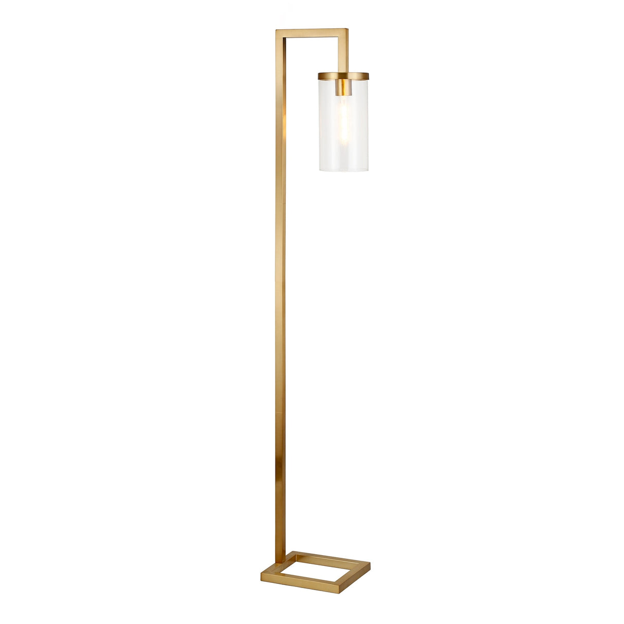 Malva 67.75" Tall Floor Lamp with Glass Shade - 11" Wide
