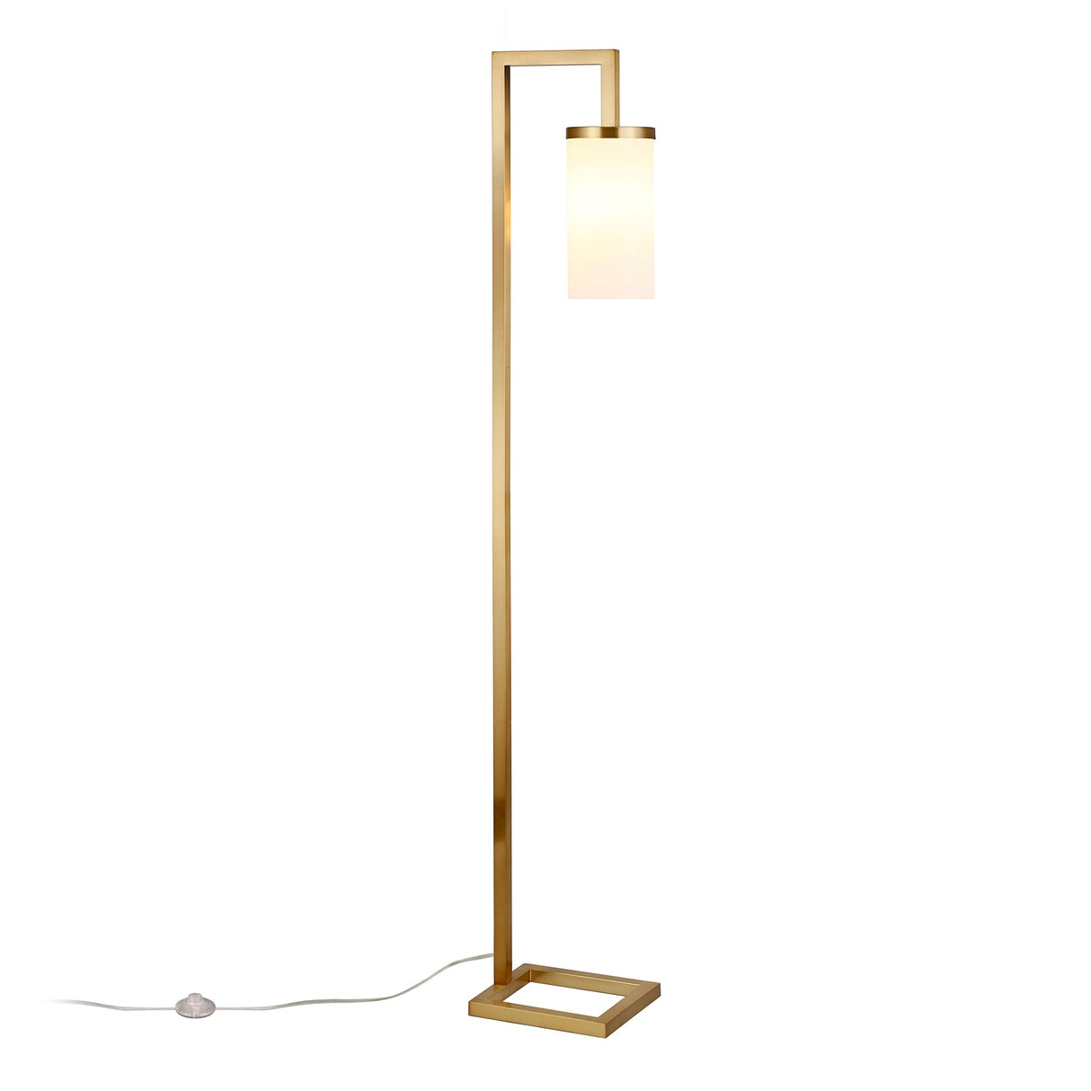 Malva 67.75" Tall Floor Lamp with Glass Shade - 11" Wide