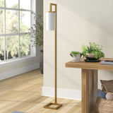 Malva 67.75" Tall Floor Lamp with Glass Shade - 11" Wide