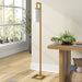 Malva 67.75" Tall Floor Lamp with Glass Shade - 11" Wide