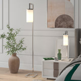 Malva 67.75" Tall Floor Lamp with Glass Shade - 11" Wide