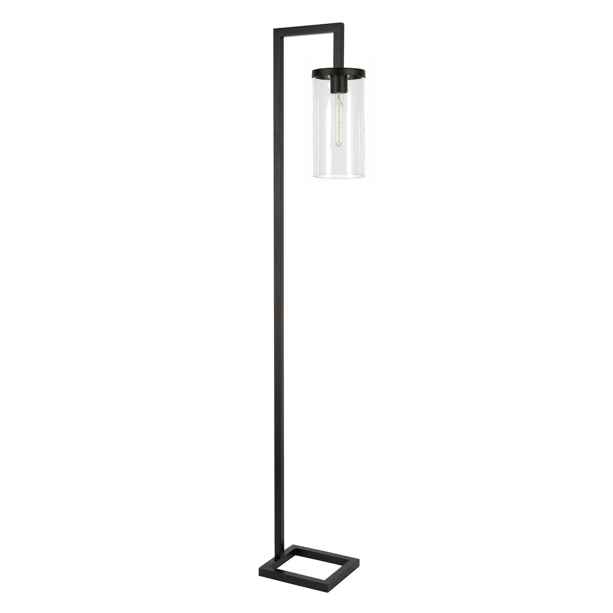 Malva 67.75" Tall Floor Lamp with Glass Shade - 11" Wide