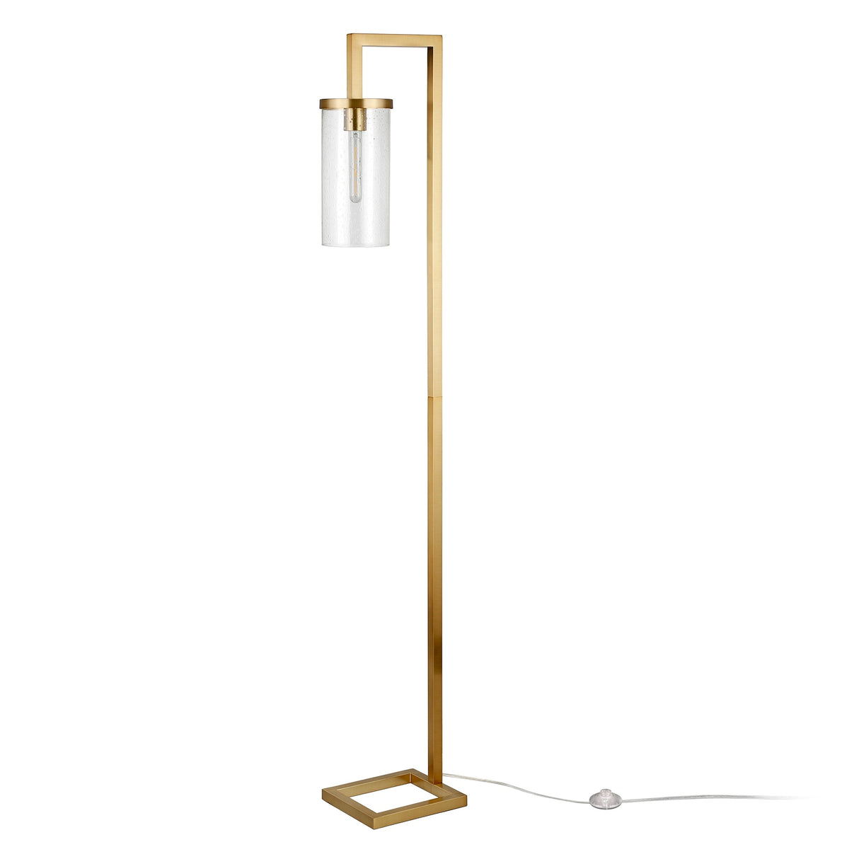 Malva 67.75" Tall Floor Lamp with Glass Shade - 11" Wide
